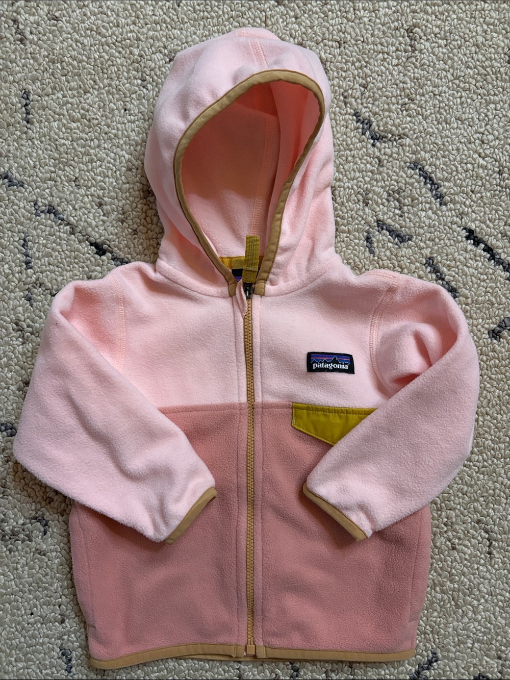 Patagonia  Fleece jacket NWOT (6/12m)